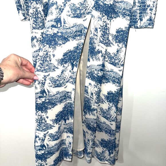 Reformation Lindero Dress - Pastoral Print 8 - Picture 8 of 13